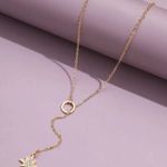 Boutique Rhinestone Star Lariat Necklace  Photo 1