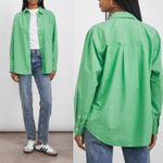 Rails  Arlo button down shirt in Kelly green Photo 1