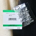 Kasper NWT  100% Wool Cream Black Professional Sweater Jacket Petite Large Photo 6