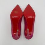 Christian Louboutin  Kate 100 Pink Mirrored Leather High Heel Pumps Size EU 38 Photo 2
