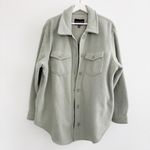 Hilary Radley Green Oversized Utility Shacket Top Winter Casual Outdoors Size XL Photo 1