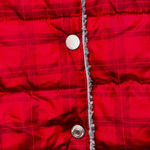 Maurice's Vintage  Red Puffer Quilted Vest Women's Small Medium Photo 2