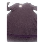 Umgee Sz L Layered Swing Tunic or Sweater Dress Long Sleeve Pullover Eggplant Photo 2