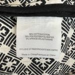 Tory Burch Women’s Callie Jaquard Seamed Black Ivory Mid Rise Cropped Pants Sz 8 Photo 7