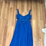 CeCe  cut out Blue Gown prom or Formal dress size 4 Photo 2