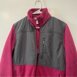 Columbia Jacket Womens Small Purple Gray Fleece Full Zip Outdoors Camping Hiking Photo 2