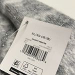 Holiday Time Gray Fair Isle Pattern Sparkly Soft Women's Holiday Sweater Photo 5