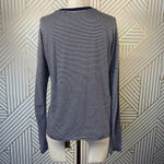 Marine layer  Navy Blue Stripe LongSleeve Tee Shirt‎ Photo 4