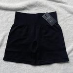 NVGTN Black Seamless Shorts Size Small NWT Photo 1