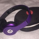 Beats  by Dre purple solo HD headphones ear buds Photo 4