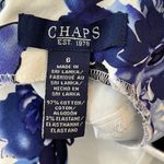CHAPS ‎ Floral Blue Dress Photo 6