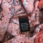 NWT Boutique Boho wide leg floral tie pants sz Large Multi Photo 7