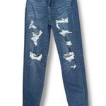American Eagle The Dream Jean Distressed Skinny Jeans Size 4 Regular Stretch Blue Photo 0