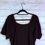 Lane Bryant Blouson Sleeve Top Black Size 18/20 Photo 3