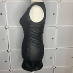 H&M Divided Sleeveless Faux Leather Body Con Dress Size 4 Photo 6
