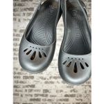 Crocs | women black flat rubber shoes Photo 1