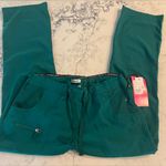 Koi Lite Scrub Pants Womens Medium Petite Green Fit 721 Slim Fit Stretch New Size undefined Photo 4