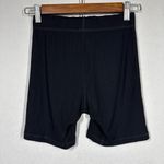 SKIMS  Cotton Collection Ribbed Cotton Blend Jersey Boxer Shorts Sz Small Photo 3