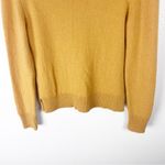 Antonio Melani  100% Cashmere Gold Long Sleeves Turtleneck Sweater Size Small Photo 4