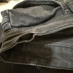 ANINE BING Jeans Womens 28 Black Raw Hem Straight Leg Cropped Mid Rise Photo 10