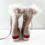Sorel  Joan of Arctic Mid Calf Faux Fur Waterproof Snow Boots Pink 7.5 Photo 4