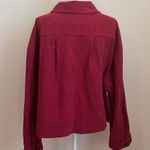 Avec Les Filles  Raspberry Corduroy Cropped Jacket Photo 3