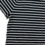 Madewell NWT Women's XL Perfect Crewneck Tee in Allday Jersey Navy White Casual Photo 2