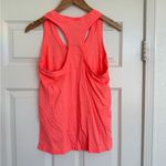 Athleta  Momentum Tank Top Workout Yoga Pink / Orangeish Size Large Like New Photo 4