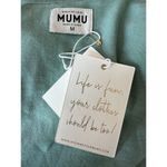 Show Me Your Mumu  Cannon Romper Mint Denim Size Medium NWT! Photo 5