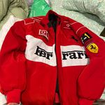 Ferrari Bomber Racing Jacket Red Size M Photo 0