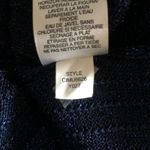 Sigrid Olsen Women’s Double V-neck Sequin Navy Blue Special Occasion Tank Med Photo 10