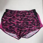 Nike Shorts Womens Dri Fit Pink Black Camo Print Athletic Running Gym Liner M Photo 1