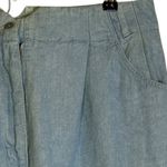 Silvercord Vintage High Waist Pleated Front Tapered Leg Jeans 100% Cotton 80s 14 Blue Photo 4