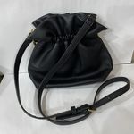 Street Level Leather Crossbody  Black Photo 5