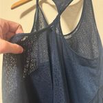 Lululemon Women's Navy Blue Sleeveless Top Photo 2