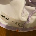 SheIn Women’s Floral Lavender Swimsuit SzS Photo 2