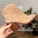 Vince Camuto Gredile Pointed Toe Boot in Tortilla Women's Tan Suede Ankle Boots Photo 6