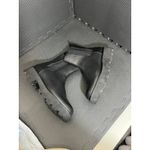 J.Crew  LUG-SOLE CHELSEA BOOTS IN‎ LEATHER BLACK CHUNKY GRUNGE MOTO SIZE 10M Photo 2