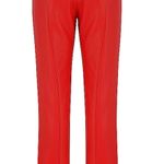 House Of CB ELENAORA SCARLET VEGAN LEATHER TROUSERS Photo 7