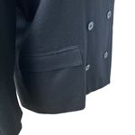 Vtg Mondi Blazer Jacket Sz 40/8 Black Double Breasted V Neck Wool Careerwear Photo 6