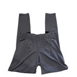 Kerrits  Riding Pants Women’s Medium Gray Suede Knee Patch Leggings Equestrian Photo 3