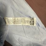 ZARA  Light Blue Striped Shirt Photo 6