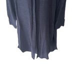 ZARA  Size‎ XS Navy Blue 3/4 Sleeves Button Up Shirt Dress Photo 2