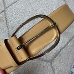 Ralph Lauren Women's  Cream Leather Belt Large Photo 2