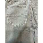 Refuge  Distressed Gray Skinny Stretch 5 Pocket Button Zip Jeans Size 4 Photo 3