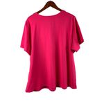 D & Co. Womens Plus Size 3X Pink Lace Photo 1