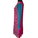 Masakali India Dress Sequin Embroidery Sheer Sleeve Multi Color Read For Size Red Size undefined Photo 4