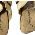 Free People New  Libra Leather Fisherman Wedge Wooden Clogs Photo 2