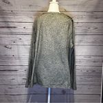 Zuda Women’s Size 3X Long Sleeve Top | Heather Gray Lightweight Stretch Shirt Photo 2