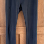 prAna  Grey Rouched Leg Patterned Leggings Size Medium​​ Photo 0